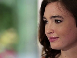 Amazing lesbian teen licks the pussy for her classmate.