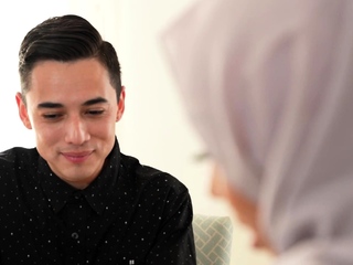 Fuck my hijab classmate while her parents arent home