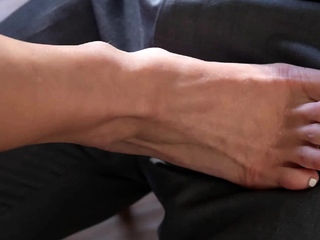 Big tits office MILF