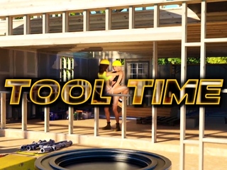 Tool Time – 3D Futanari Animation by JT2XTREME