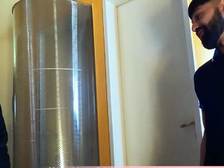 Amateur latin fucks his mate until he begs him to cum