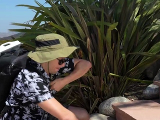 Natural Tits Blonde Summer Vixen Fucks Her Secret Voyeur